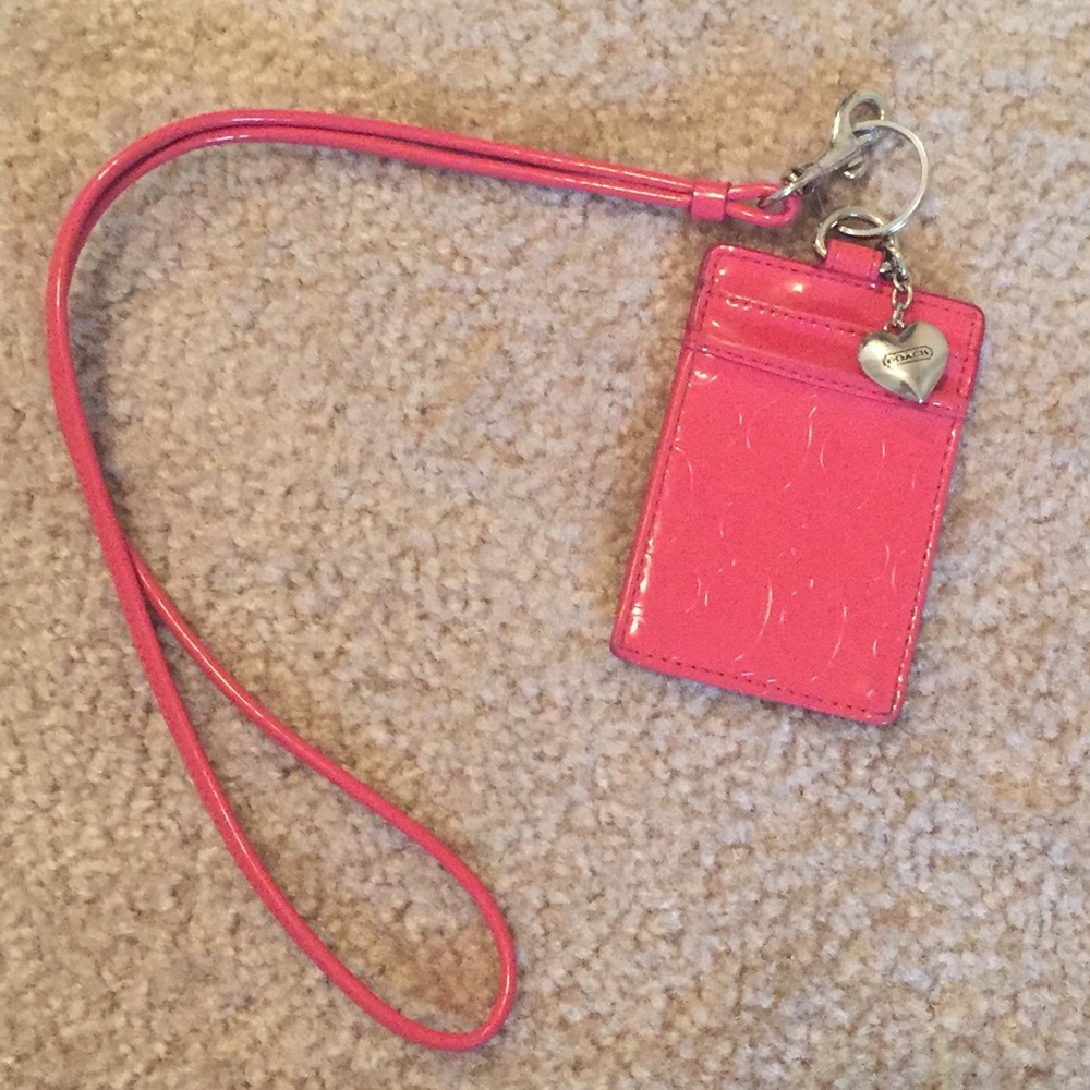 Coach lanyard